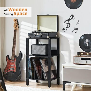 LELELINKY Стіл для принтера на колесах, мобільний двоярусний стійка для принтера, підставка для принтера з фіксуючими колесами, візок для принтера для офісу, факсу та дому, 52,5 x 40 x 36 см, Колір: Коричневий