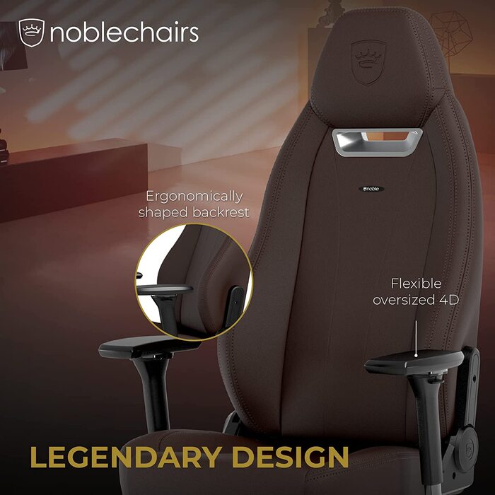 Крісла Legend TX Gaming Chair Anthracite - 150 кг - 4D Підлокітники - Штучна шкіра, Java Edition