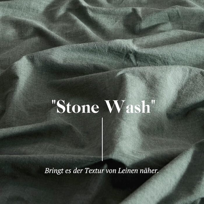 Набір постільної білизни SOULFUL 155x220, бавовна, салатовий, 2 шт. (1x155x220, 1x80x80)