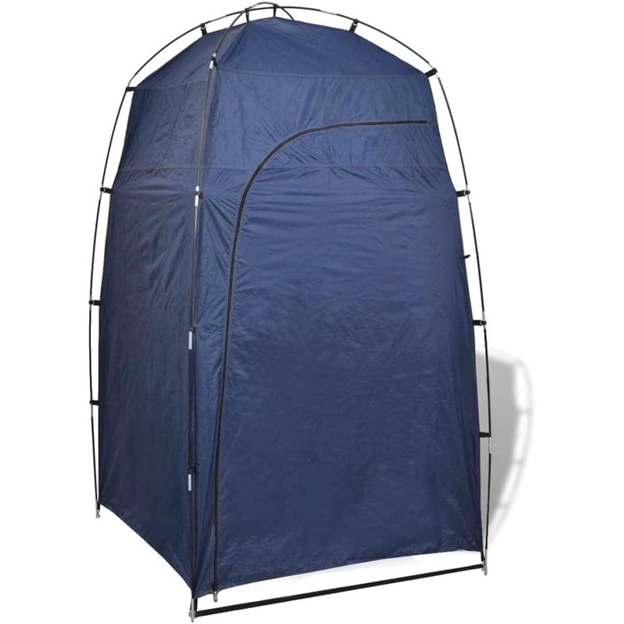 Душова кабіна-намет vidaXL для кемпінгу та перевдягання, синій