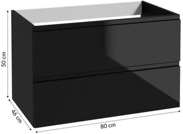 Тумба під ванну Deftrans Domodomo, 60x50x45.8 см, біла, для умивальника, навісна тумба, дубова стільниця