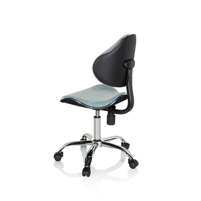 Дитячий письмовий стілець / дитяче крісло KIDDY GTI-3 тканина м'ята hjh OFFICE
