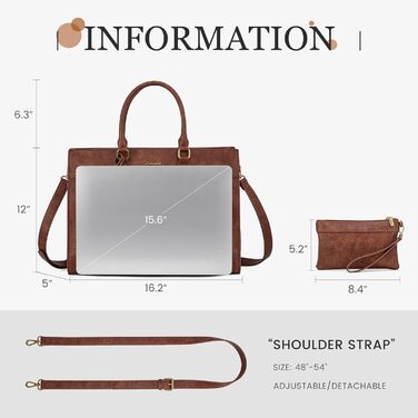 LOVEVOOK Сумка для ноутбука 15.6