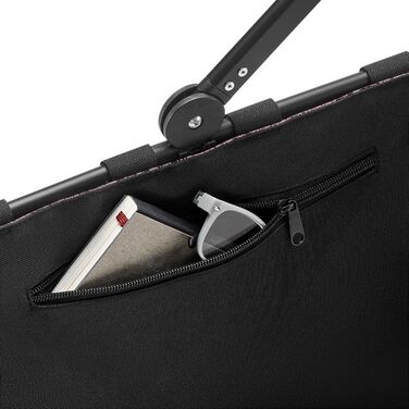 Сумка-шопер Reisenthel Carrybag з великим об'ємом та внутрішньою кишенею – елегантний та водовідштовхуючий дизайн (Jacquard Rose, Single)