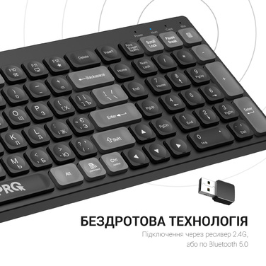 Клавіатура бездротова OfficePro (SK985B)