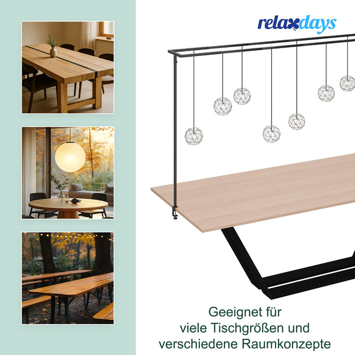 Підставка для планшета та книги Relaxdays з регульованим кутом нахилу та двома тримачами