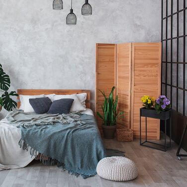 Підставка для квітів Relaxdays з металу, чорного кольору