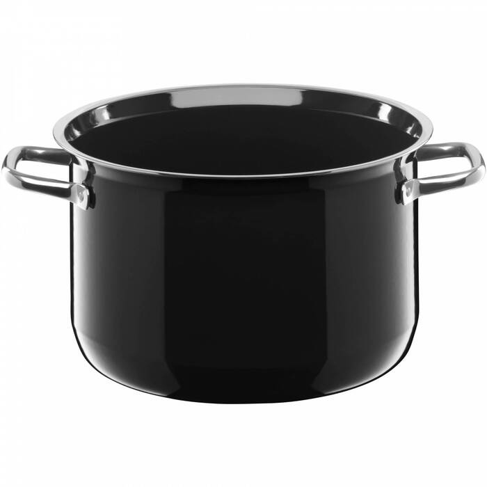 Висока сковорода 24 см, чорна Compact Silit