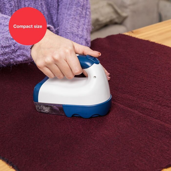 Електричний видалення ворсу Solac | 3 рівні гоління | Знімний контейнер | Портативний | Клинок з нержавіючої сталі | Зарядний пристрій або батарейки | Широкий зріз | Автоматичне гоління