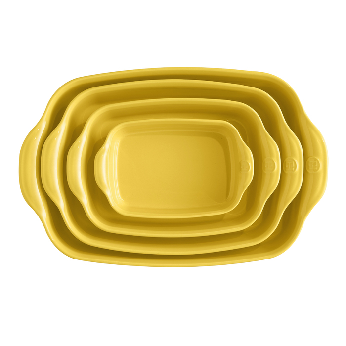 Форма для запікання прямокутна Emile Henry Ovenware 30x19 см жовта (909650), Жовтий