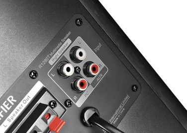 Edifier R1280T - Активні референсні колонки, пара, 42 Вт RMS, коричневий, для ПК, студійний звук