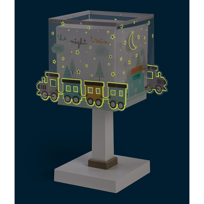 Дитяча настільна лампа Поїзд Нічний поїзд, 63531, E14