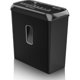 Шредер для паперу з перехресним різанням, 6 листів, знищення CD та кредитних карт, 11л контейнер, SCH06 Ultra