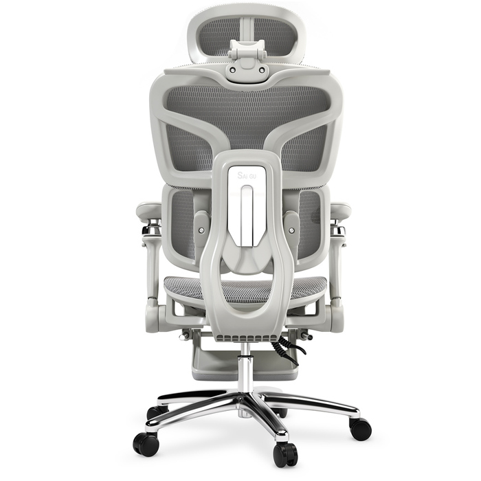 Крісло Mealux S2 Air сірого кольору (арт. HF-S2 M/G)
