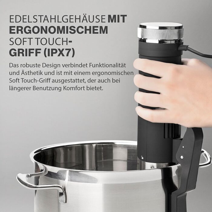 Су-від прилад ProfiCook PC-SV 1159 | WIFI | Чорний | з автоматичними програмами