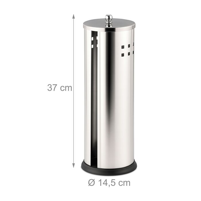 Тримач туалетного паперу Relaxdays на 3 рулони