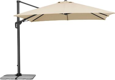 Парасолька від сонця Schneider RHODOS TWIST, 300 x 300 см, антрацит, модель 2024