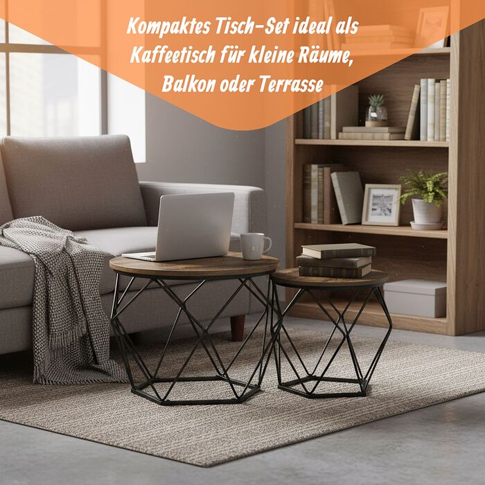 Набір журнальних столиків Relaxdays