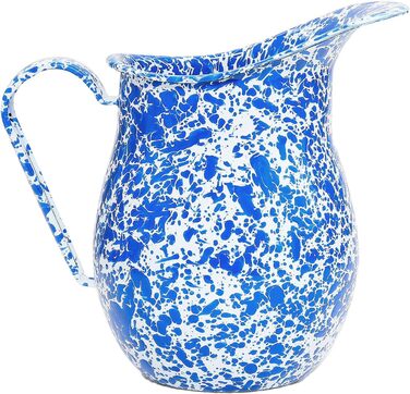 Круг Crow Canyon Home з емальованого посуду - великий, для дому та активного відпочинку, блакитний