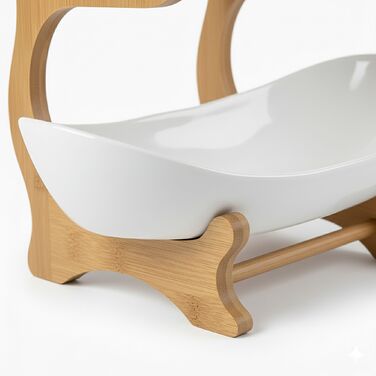 Підставка для рослин Relaxdays з бамбука, 3 яруси