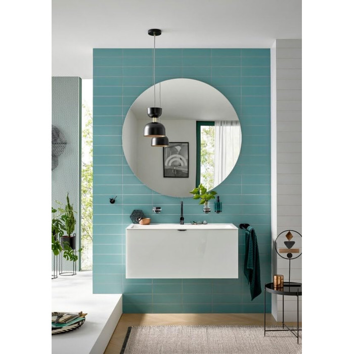 Тримач для рушників Emco Round двосторонній настінний, металевий, для двох рушників, настінний