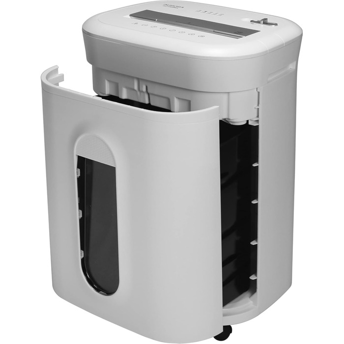 Професійний шредер для документів, безпека P5, 10 аркушів, леза для нищення, тихий, для офісу, нищення скріпок та степлерних скоб