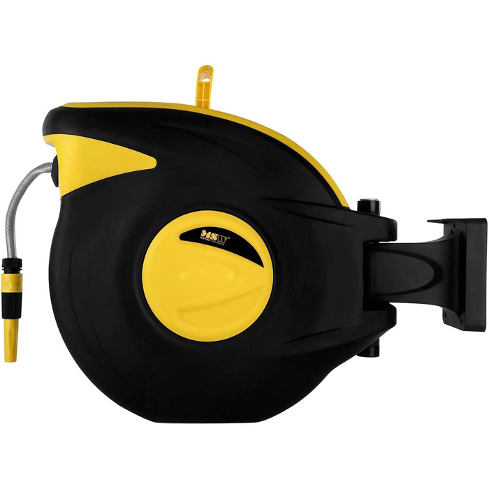 Шланговий барабан MSW PRO-W 20 (20 м) з автозмотуванням, 8 бар, пластиковий корпус