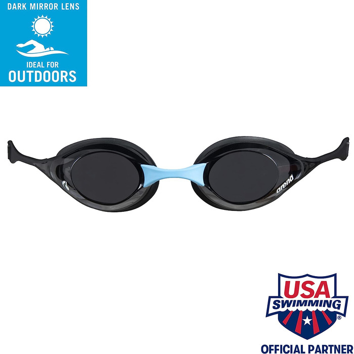 Чоловічі плавальні окуляри ARENA Cobra Swipe (1 комплект) (Один розмір підходить всім, темно-чорний-синій)