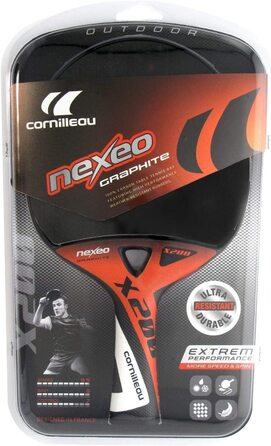 Універсальна ракетка для настільного тенісу Cornilleau nexeo X200 з графітом, один розмір підходить всім