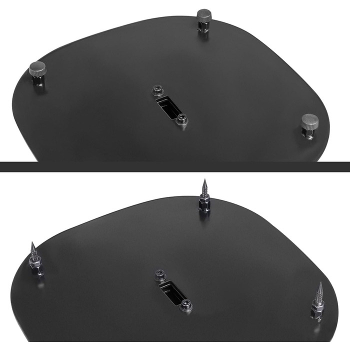 Підставка для динаміків My Wall HS 23 L, висувна, підлого типу, регульована по висоті, чорний колір, 2 шт.