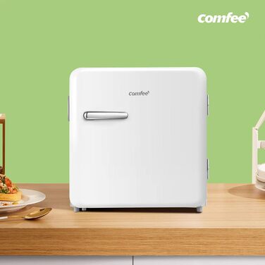 Mini холодильник Comfee RCD50WH1RT(E) – 47 л, білий, регулювання температури