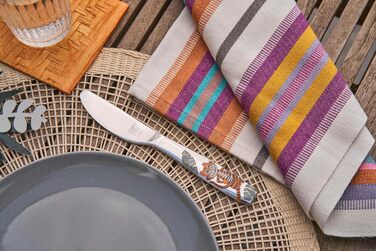 Дитячий набір столових приборів ZWILLING Dschungel, 4 шт., з зображеннями тварин, нержавіюча сталь 18/10, без пластику