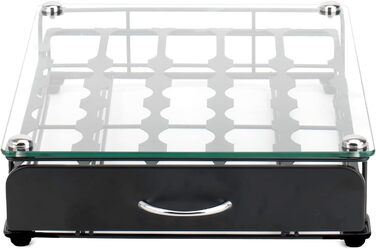 Тримач для капсул Dolce Gusto: органайзер для 35 капсул з міцного скла, ящик-організатор