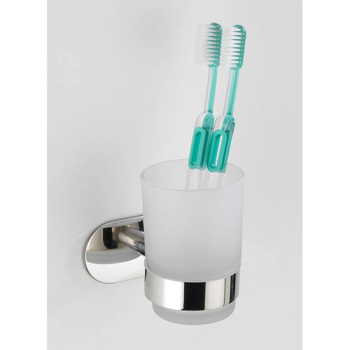 Тримач склянки для зубних щіток WENKO Turbo-Loc Uno Orea