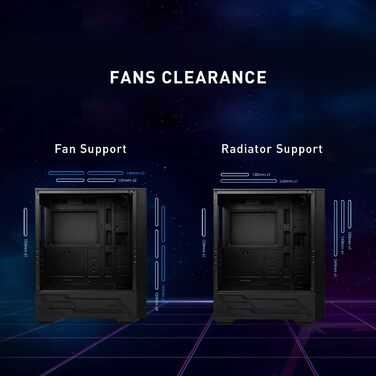 Ігровий корпус MSI MAG Forge 112R, середній форм-фактор, скляна бокова панель, 4 aRGB вентилятори 120 мм, підтримка водяного охолодження 240 мм