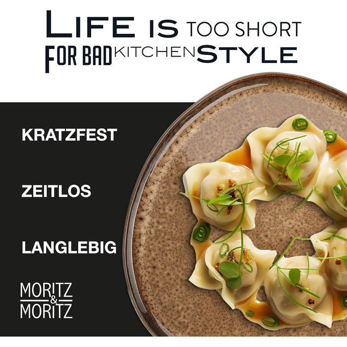Набір посуду Moritz & Moritz ORGANIC 18 предметів на 6 осіб, бежевий. Елегантний набір тарілок з високоякісної кераміки: 6 великих тарілок, 6 десертних тарілок, 6 супових тарілок.