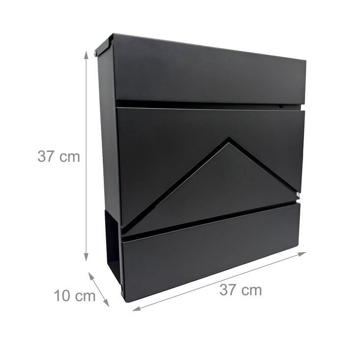 Скрінька для листів Relaxdays з відсіком для газет