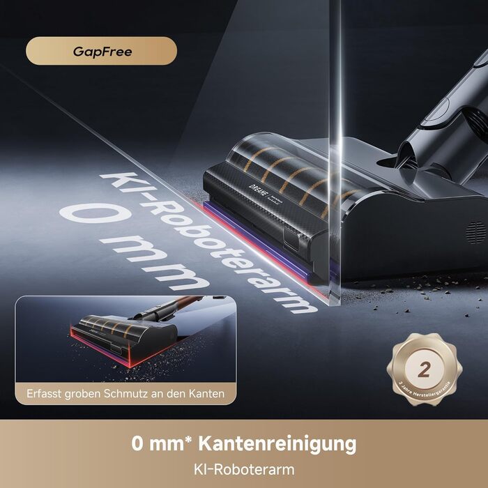 Dreame V30 Бездротовий пилосос для твердих підлог і килимів 24000PA, 90 хв, фільтр 99.99%, видалення шерсті тварин