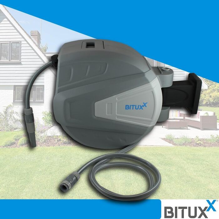 Автоматичний водяний шланг на котушці Bituxx (30 м)