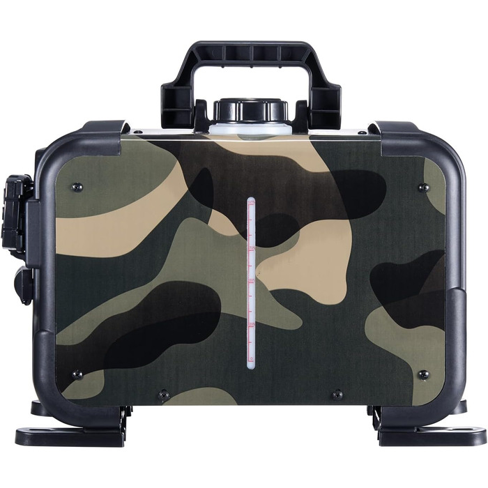 VEVOR 8 кВт дизельна піч опалення 12/24 В з Bluetooth, пультом дистанційного керування та CO-датчиком, швидко нагрівається, портативна, горизонтальна, маскувальна