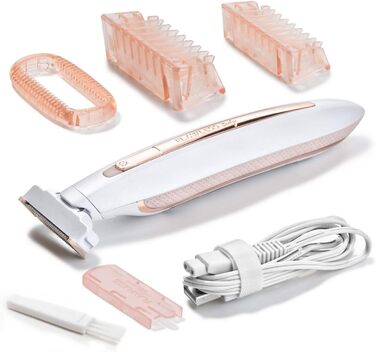 Тример для епілятора Genius Flawless Shaver - з Light & Electric (8 шт. Подвійний комплект, працює від батарейок)