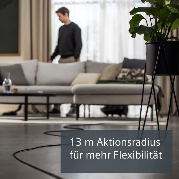 Пылесос Siemens Staubsauger Q5.0 Extreme silencePower VSQ5X500: для алергіків, з великою насадкою, 650 Вт, чорний