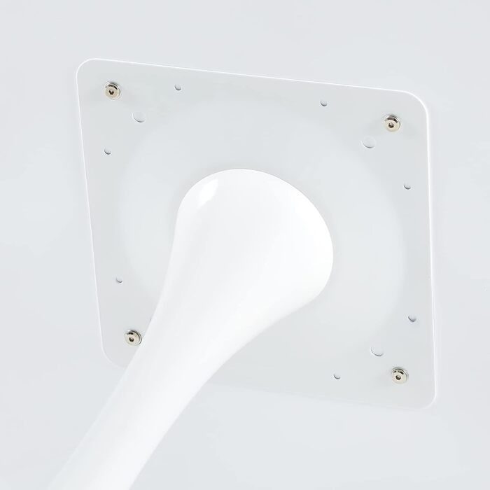 Круглий обідній стіл для кухні, вітальні, балкону. Діаметр 70 см, білий.