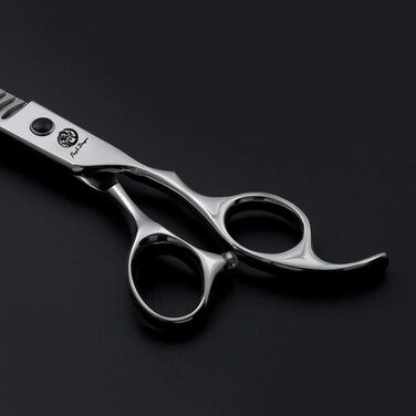 Професійні ножиці для стрижки шерсті / ножиці для стрижки домашніх тварин purple dragon, 19,1 см, сріблясті, 7,5 дюйма, сріблясті ножиці, ножиці
