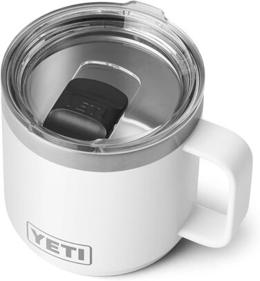 Термос YETI Rambler 14 oz (414 мл) з кришкою MagSlider, білий