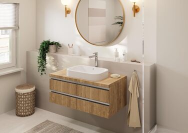 Змішувач для ванної кімнати Hansgrohe Vernis Blend, хром, висота виливу 190 мм, економія води EcoSmart, без зливу