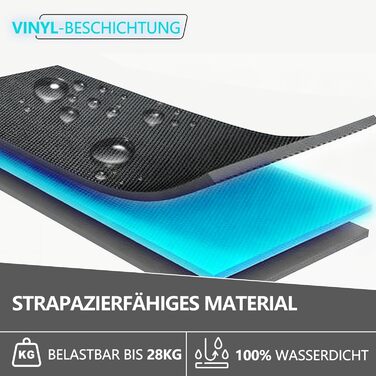 Сумки для зберігання шин Nordstern XXL (набір з 4 шт., з захисними подушками) преміум-якість, для шин та коліс до 23 дюймів