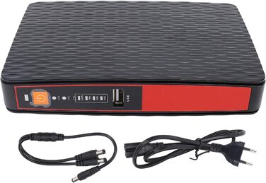 Mini-USV з акумулятором 8000 mAh для роутера, камери, системи безпеки (EU-штекер)