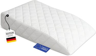 Ортопедична подушка для ніг, подушка для відпочинку ніг, подушка для поліпшення кровообігу, пральна, 71x40x15 см