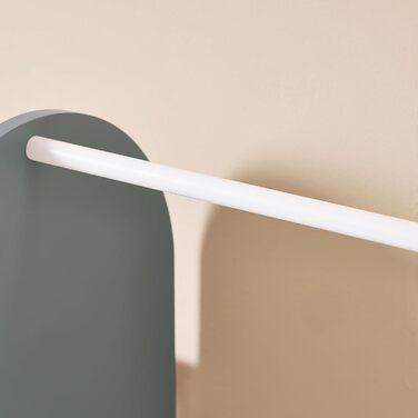 Дитяча шафа SoBuy з 3 гачками, шафа для одягу в дитячу кімнату, шафа для іграшок з ящиками, полиця, сірий, 97x108x35 см, KMB40-HG